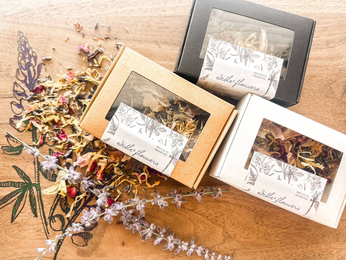 Edible Flowers - Loose Leaf Mix