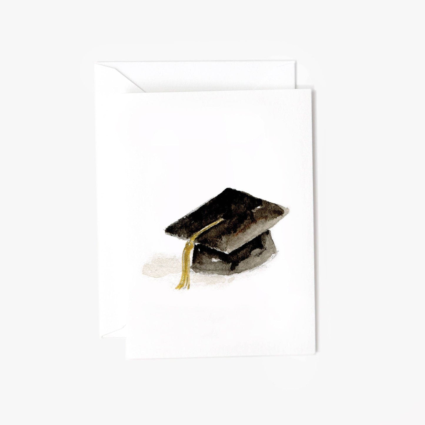 Grad cap mini notecard