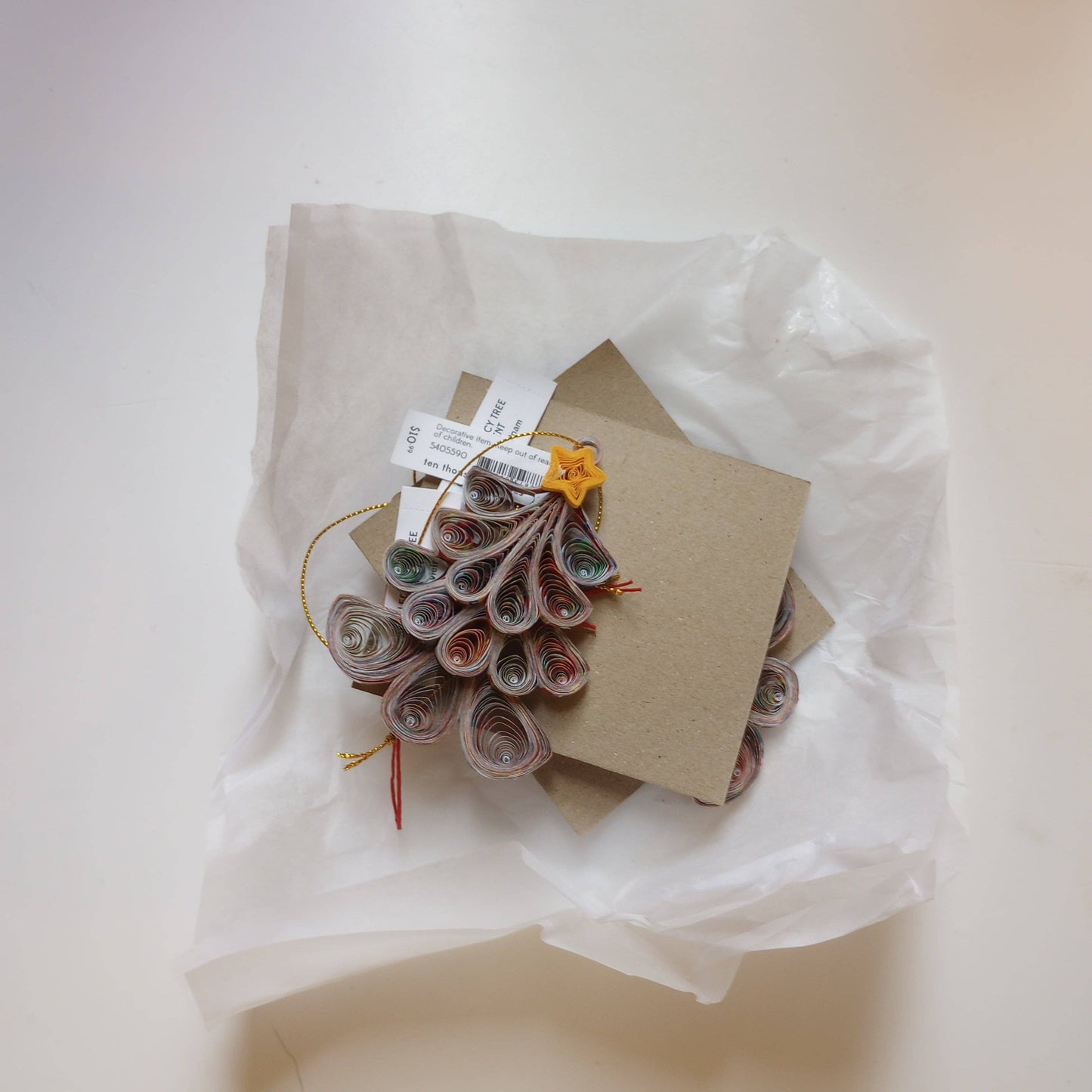 Quilled Fancy Tree Ornament