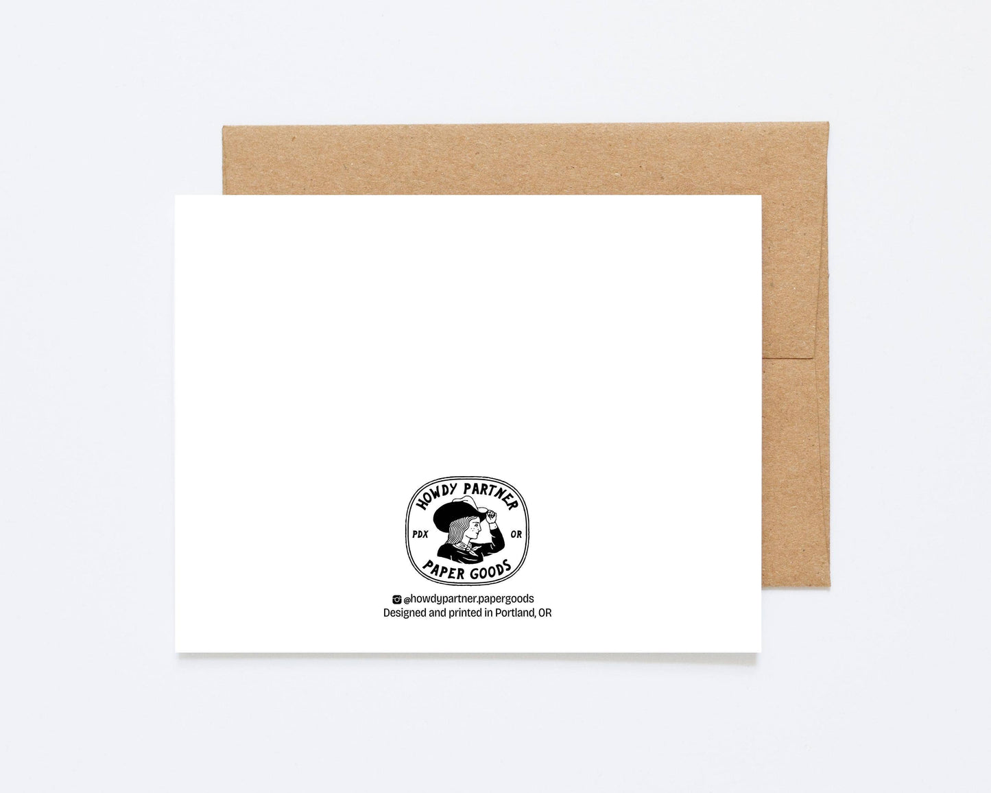 Tandem Love 4x6 Greeting Card