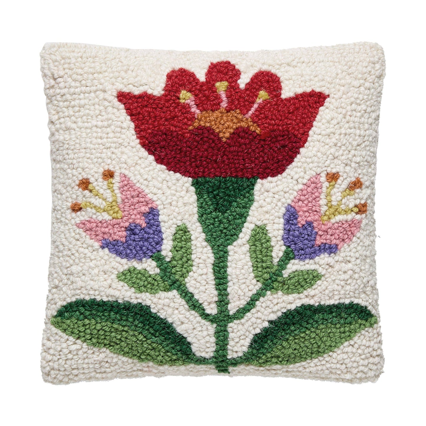 July Spring Flower Hook Pillow