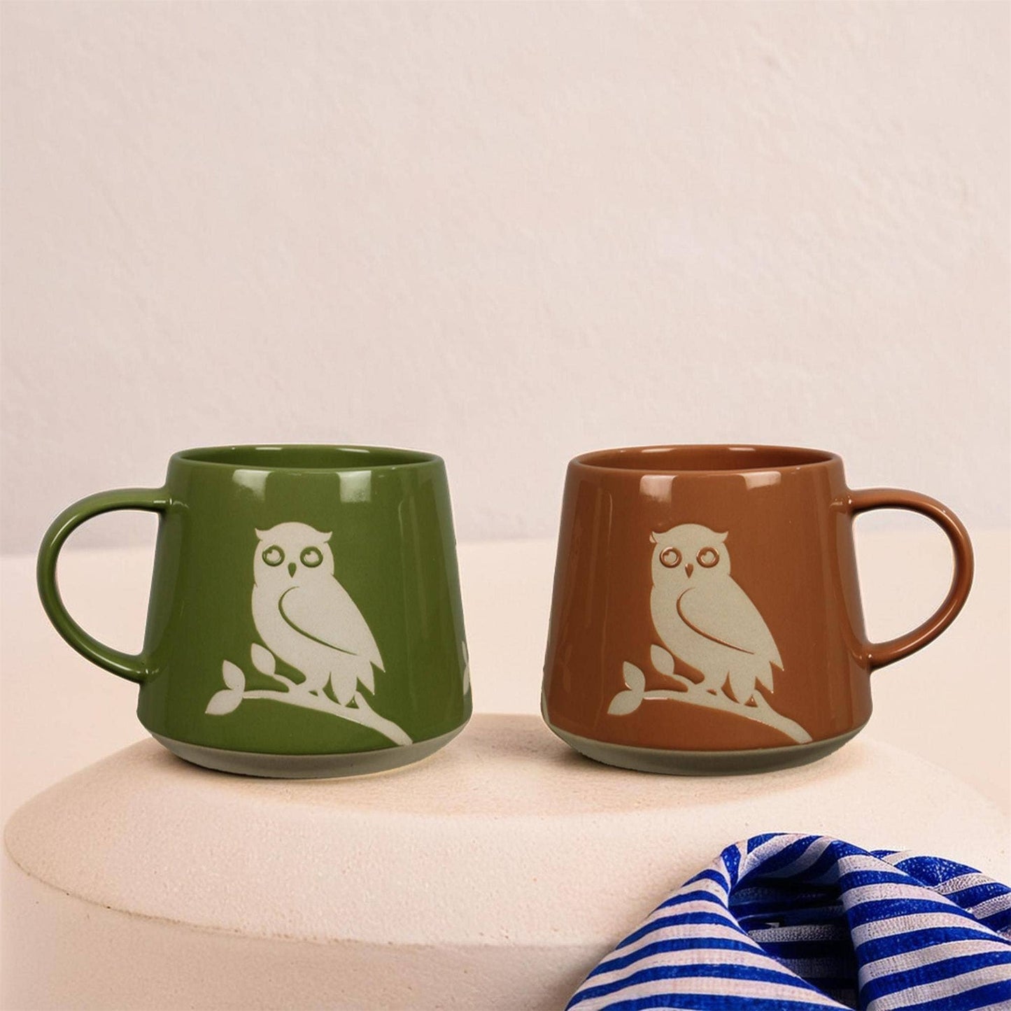 Stoneware Owl Designs Mug 20oz