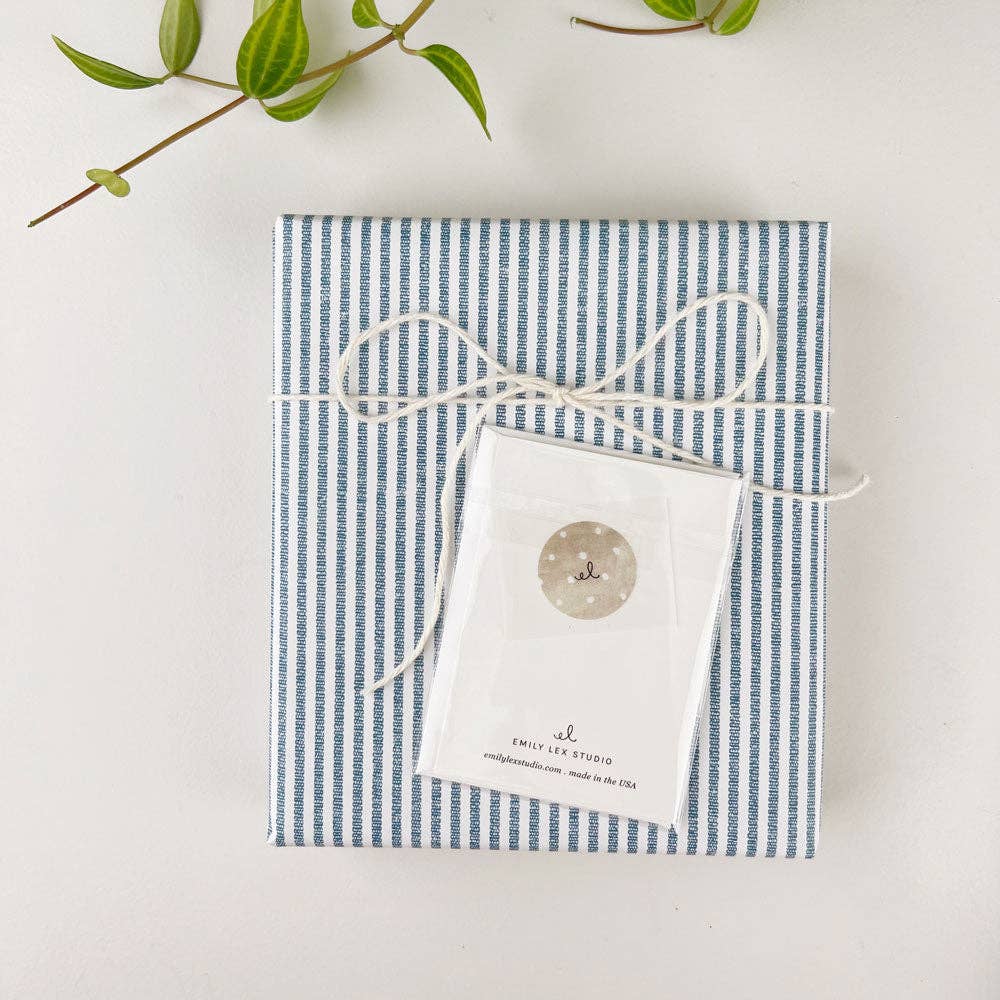 Violet mini notecard