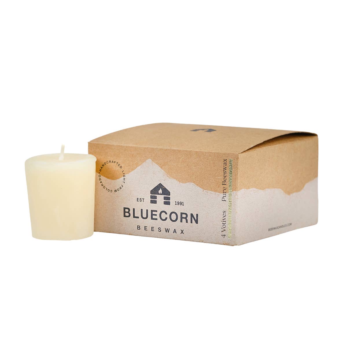 Pure Beeswax Votive Candle