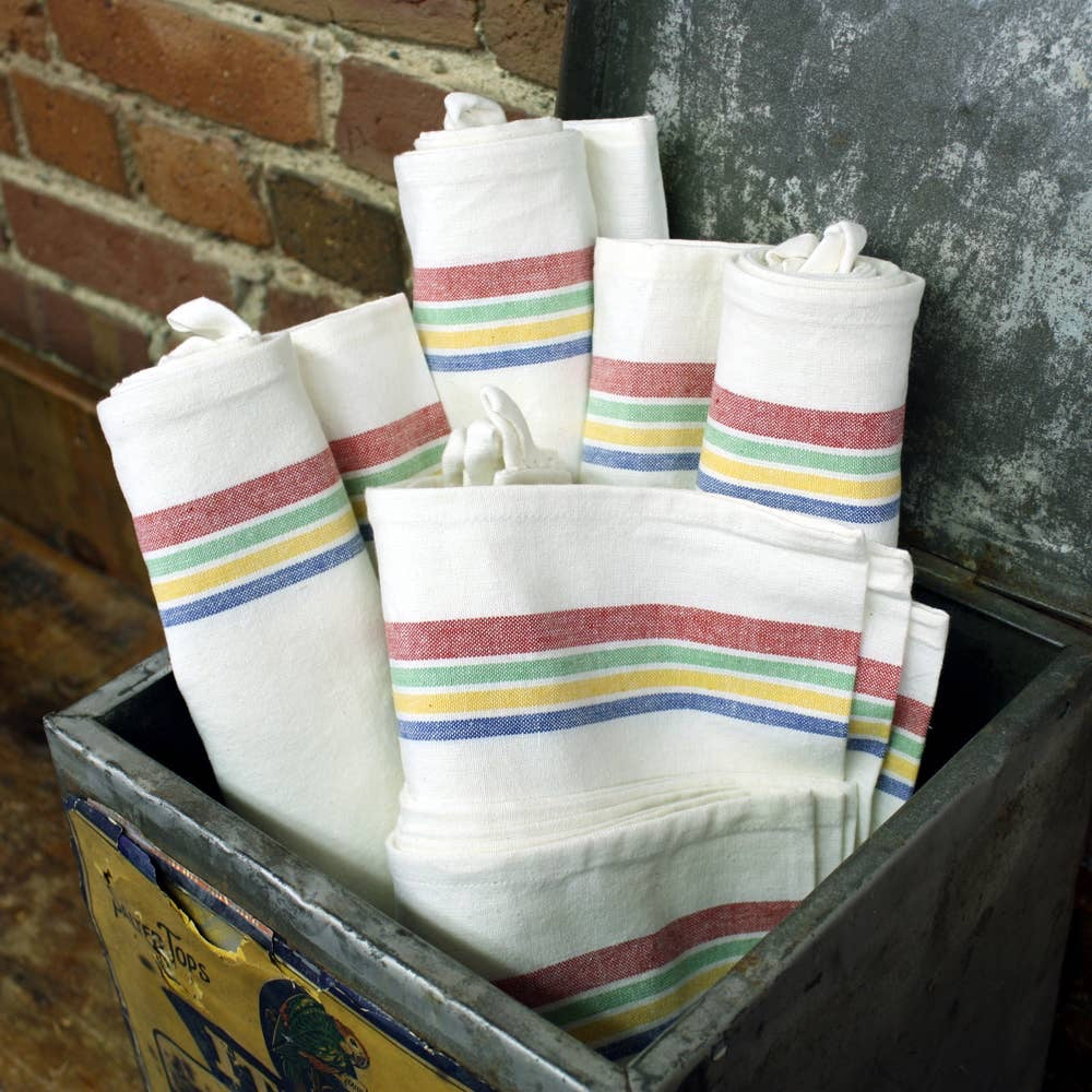 Striped Tea Towel Asst