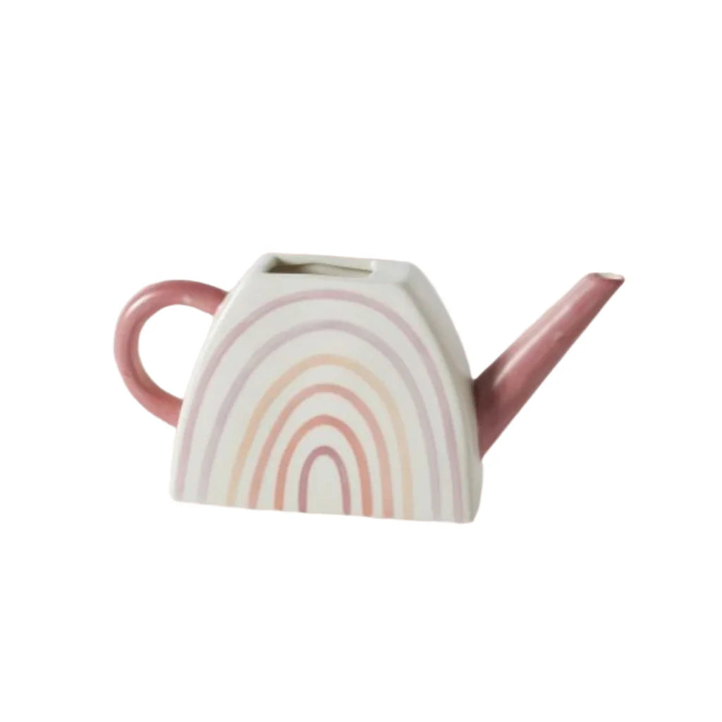Rainbow Watering Can Vase