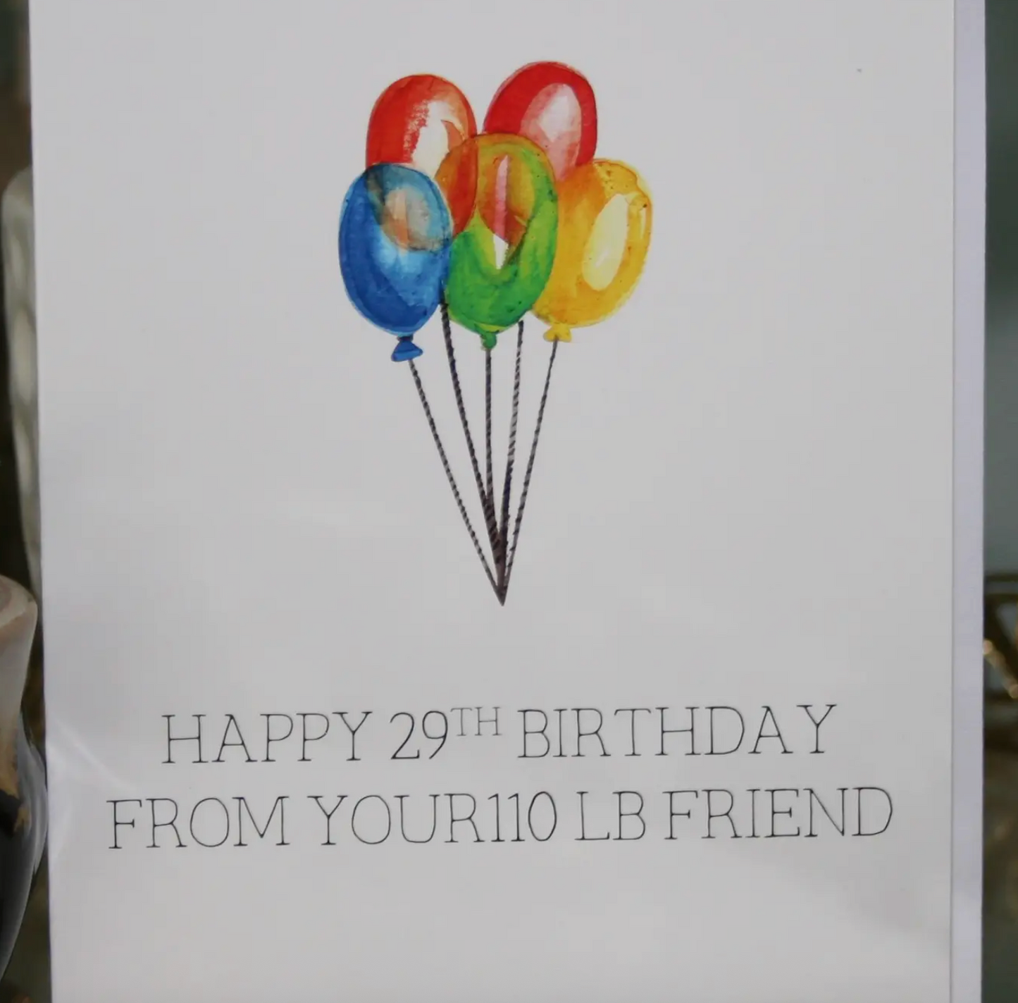 Ideal Birthday 4x6 Card