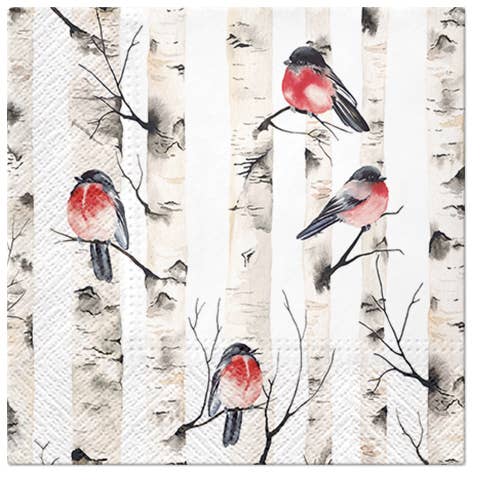 Birch Trees Paper Napkins