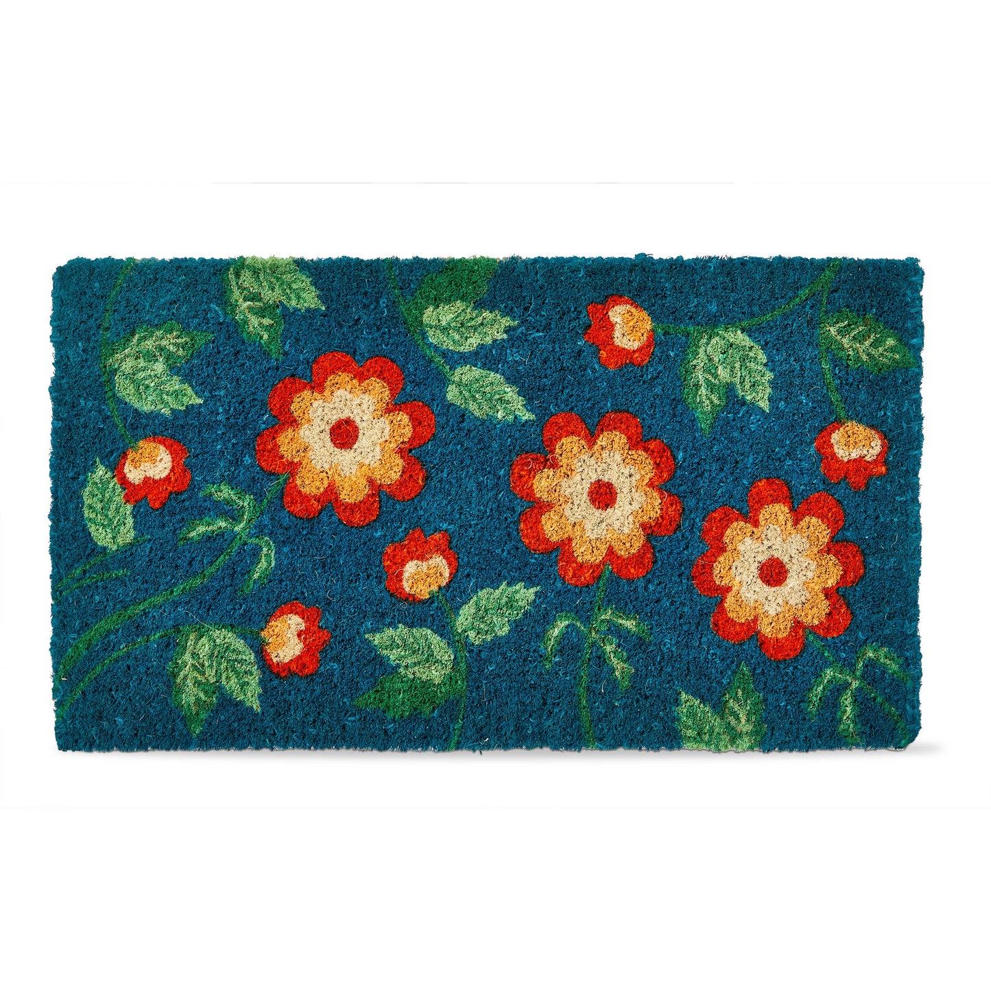 Pop Of Flowers Coir Outdoor Mat 30"