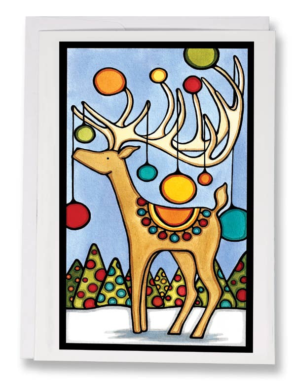 Packaged Christmas Cards Holiday Deer