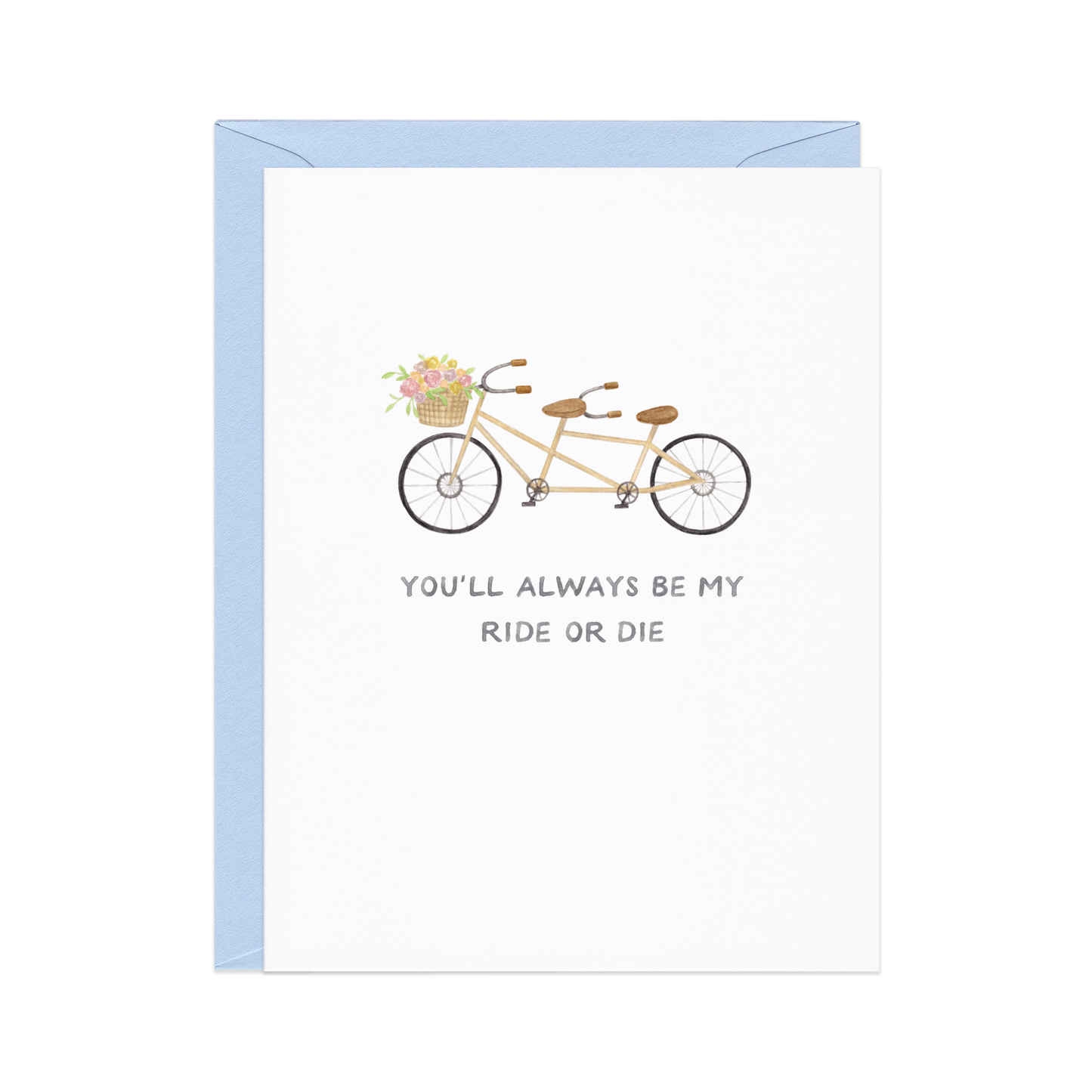 Ride or Die Friendship 4x6 Card