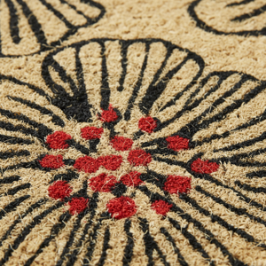 Osaka Flower Coir Outdoor Mat 30"