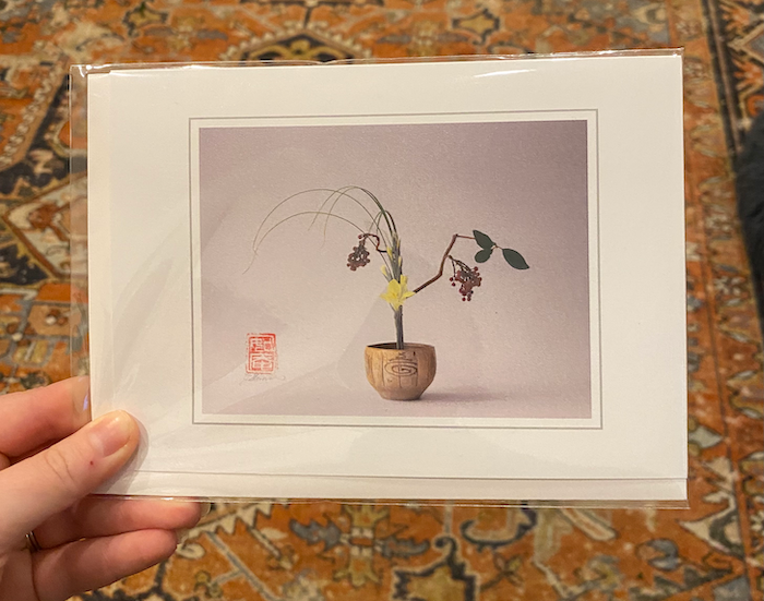 Japanese Floral 4x6 Card