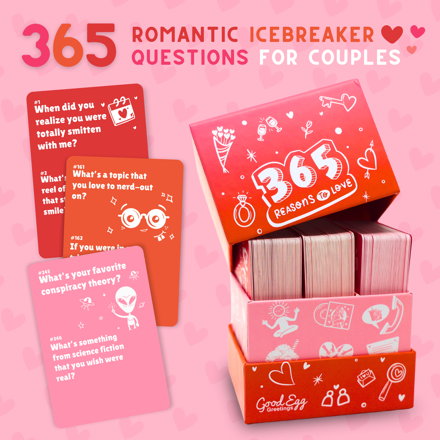 365 Reasons To Love - Couples Game of Icebreaker Questions