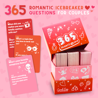 365 Reasons To Love - Couples Game of Icebreaker Questions