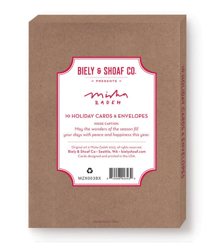 Winter Forest Boxed Holiday Cards - Set of 10