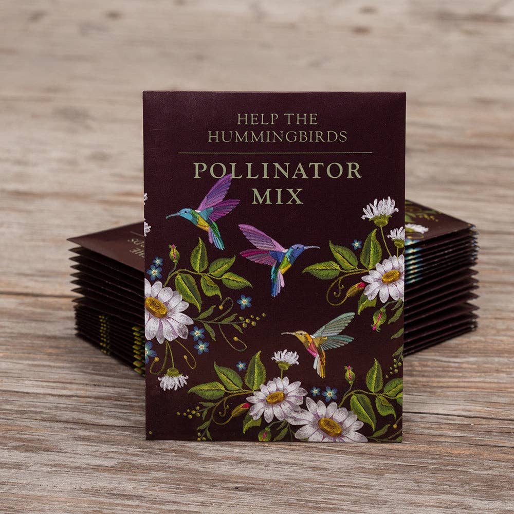 Help Hummingbirds Pollinator Wildflower Seed Packets