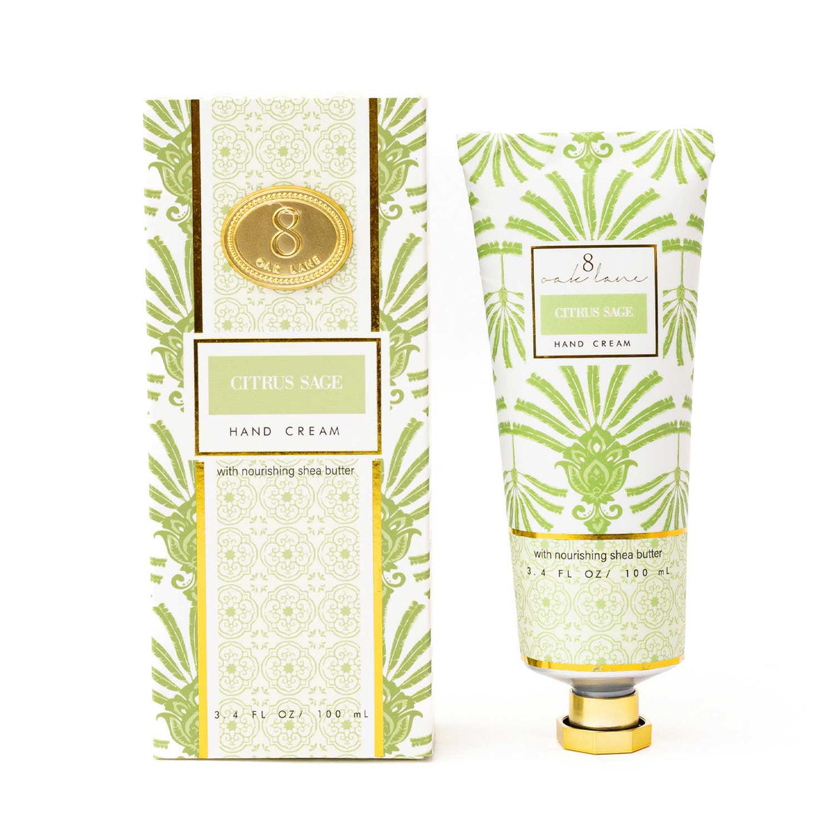 Hand Cream, Citrus Sage, 100ml Boxed