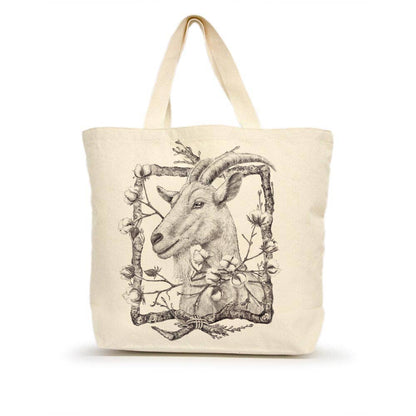 Cotton Goat Large Tote