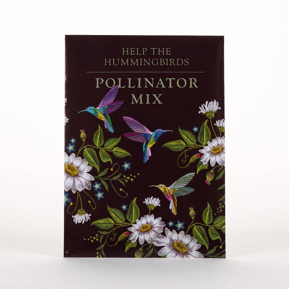 Help Hummingbirds Pollinator Wildflower Seed Packets