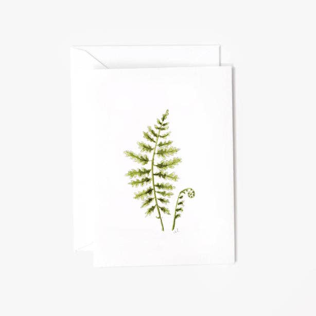 Fern mini notecard