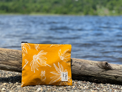 Travel Pouch - Sunshine Yellow