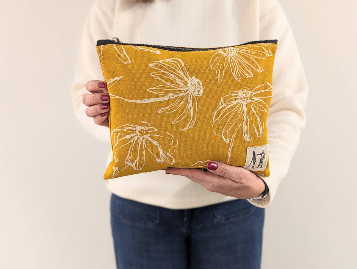 Travel Pouch - Sunshine Yellow