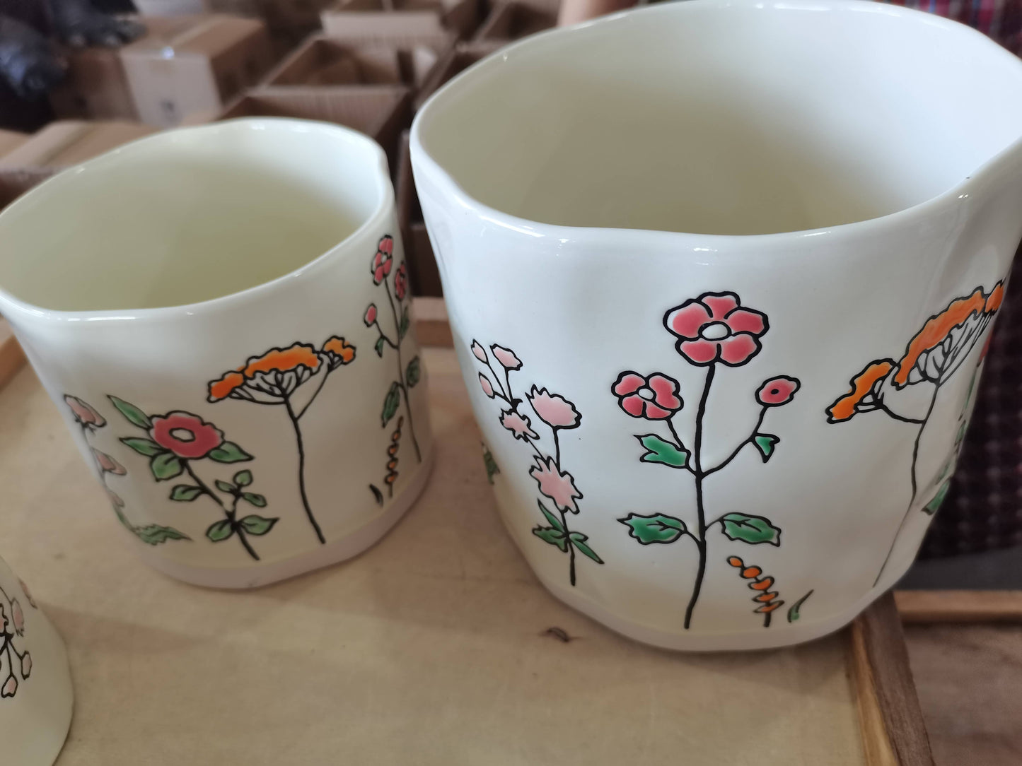 GARDEN BLOOM 6.5" PLANTER