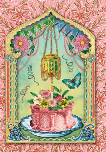 Moroccan Cake 4x6 Card