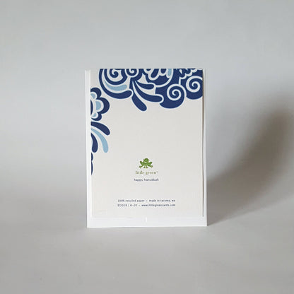 Happy Hannukah Holiday Greeting Card