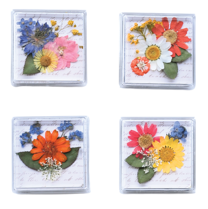Acrylic Magnets - Real Pressed Flowers - Custom Magnet
