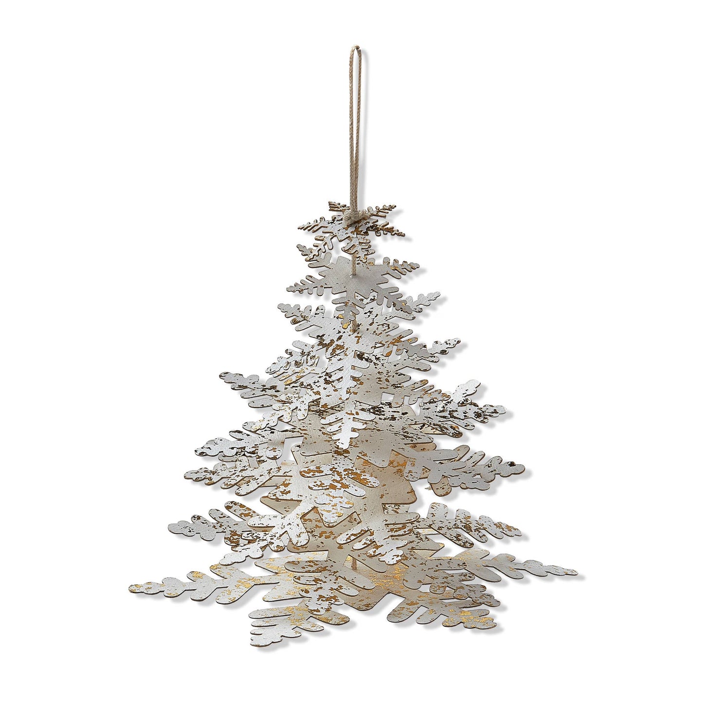SALE Paper Snowflake Christmas Tree Decor Small - White