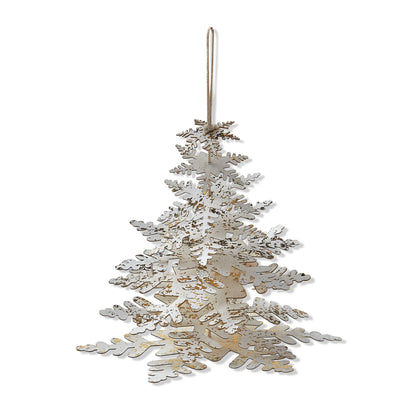 SALE Paper Snowflake Christmas Tree Decor Small - White
