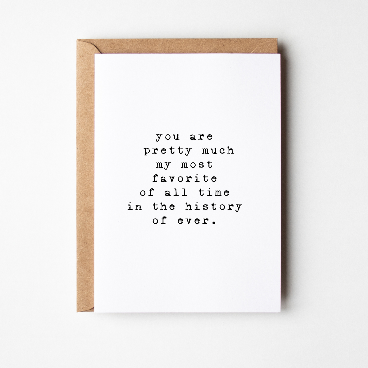 History of Forever Card