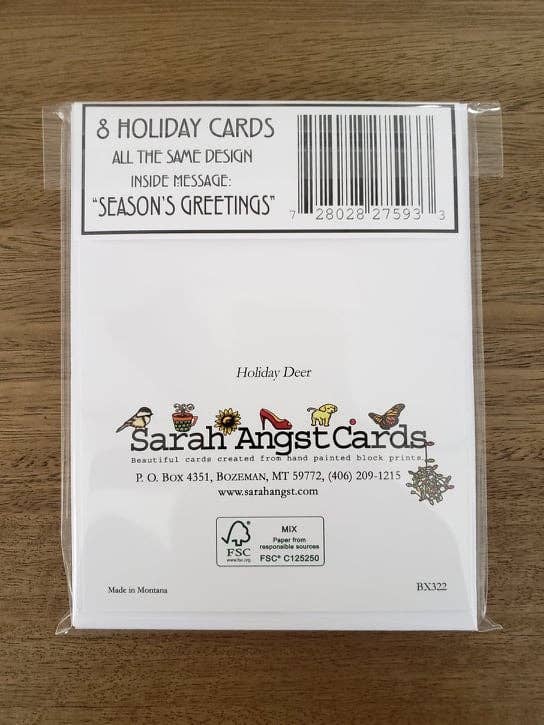 Packaged Christmas Cards Holiday Deer