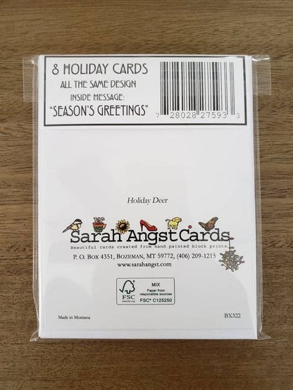 Packaged Christmas Cards Holiday Deer