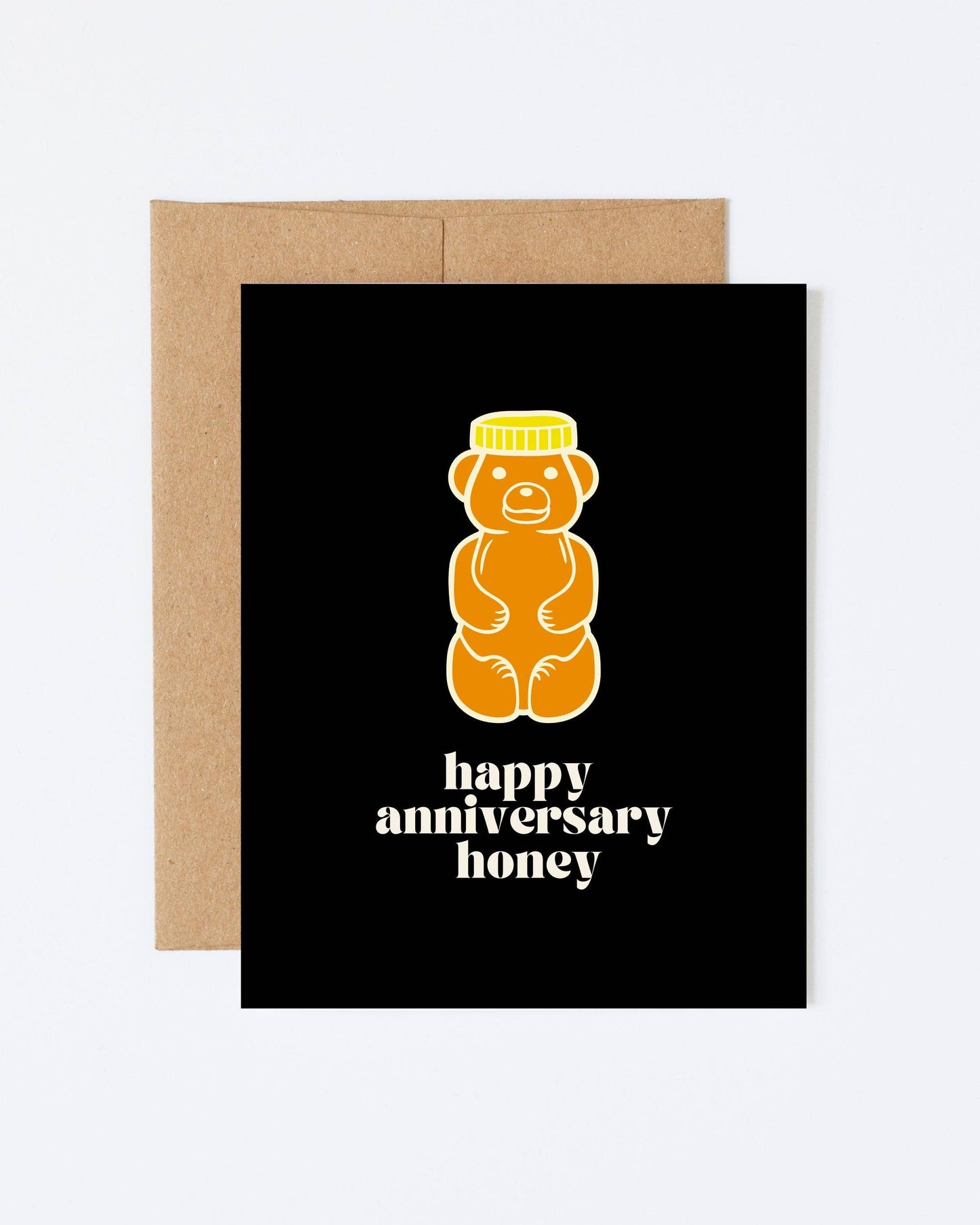 Honey Anniversary 4x6 Greeting Card