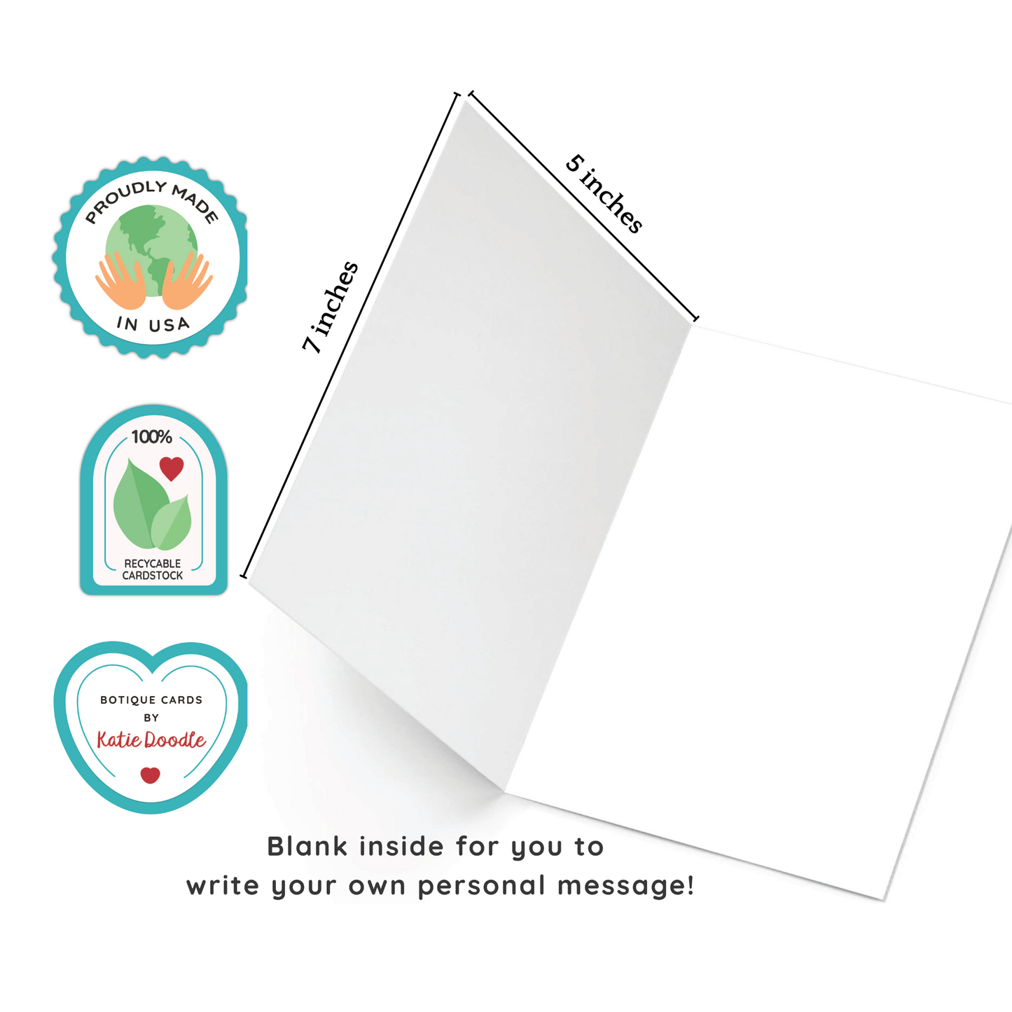 Entertaining Girlies 5x7 Card