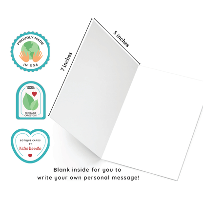 Entertaining Girlies 5x7 Card