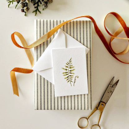 Fern mini notecard