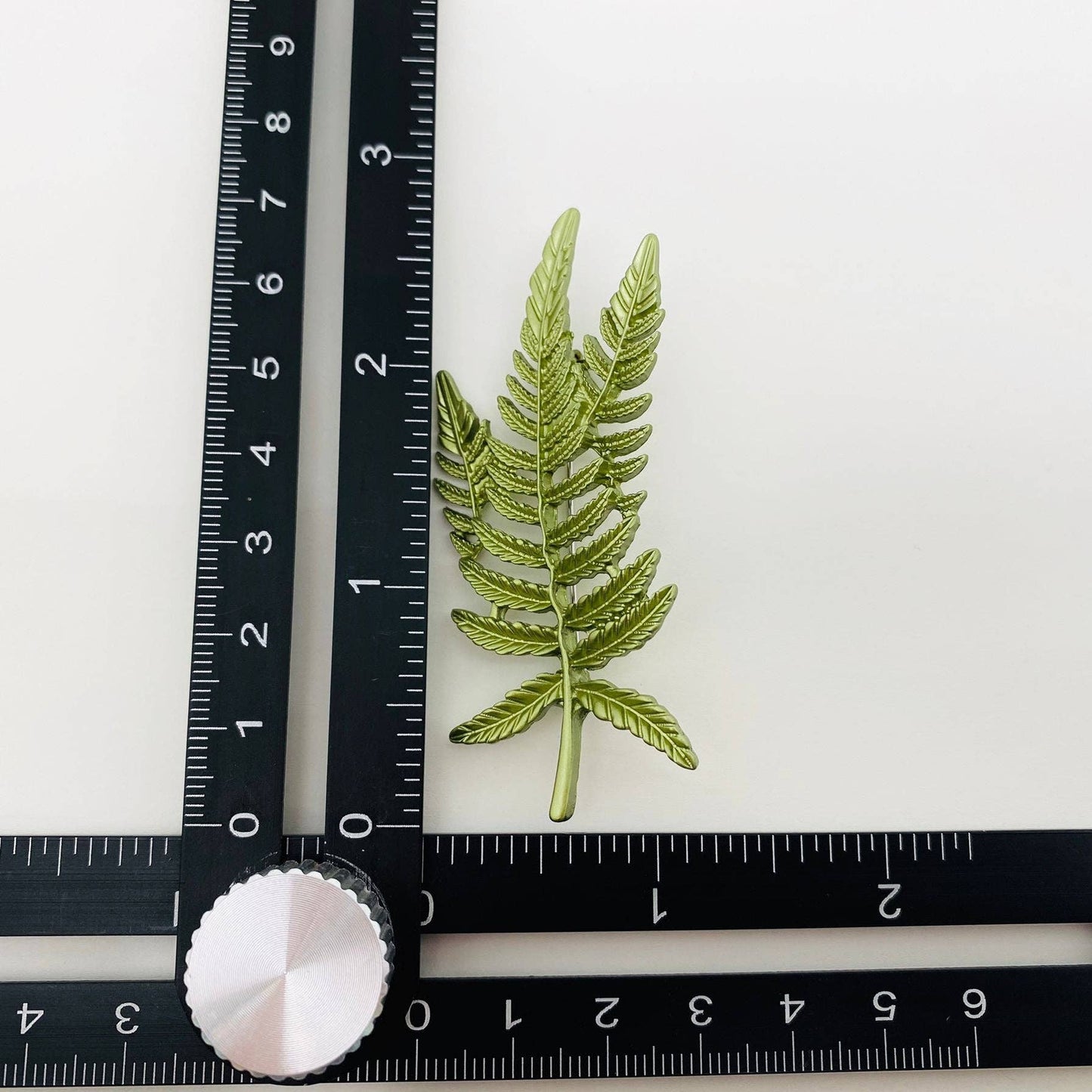 Fern Leaf Shape Plant Brooch