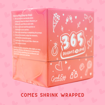 365 Reasons To Love - Couples Game of Icebreaker Questions