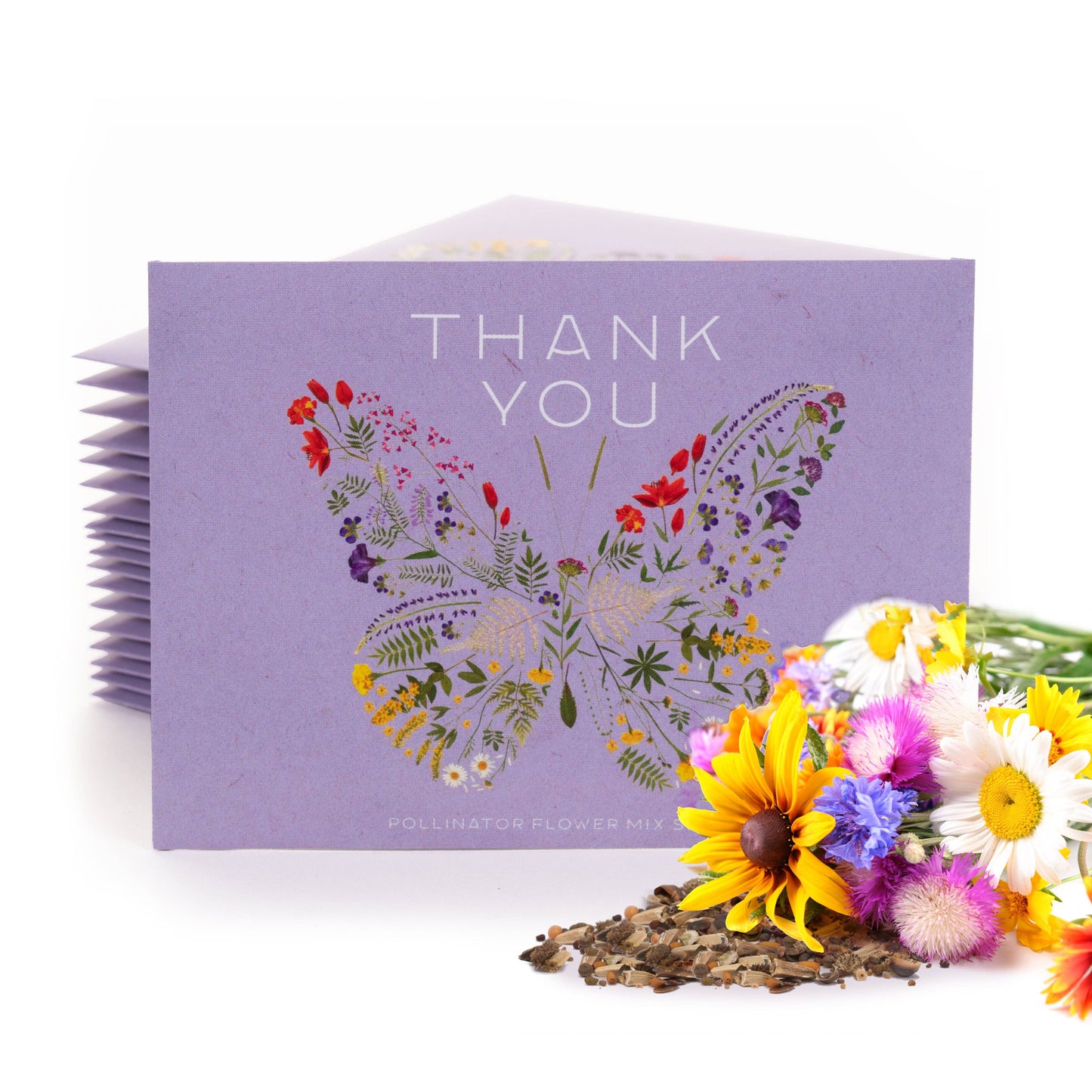 Butterfly Pollinator Flower Mix Seed Packets