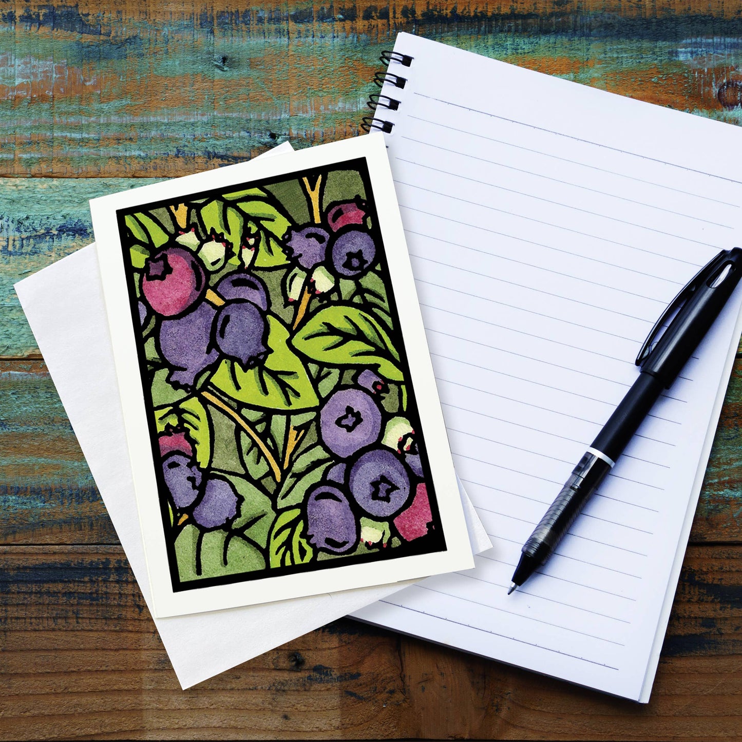 Blueberries 5x7 Cards