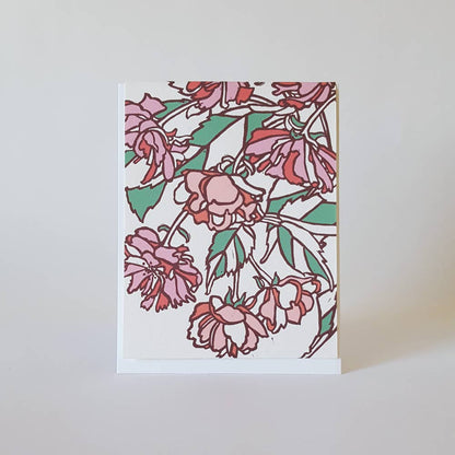 Assorted Flower Blank Note Card Set of 8 / Fine Art Greeting Cards