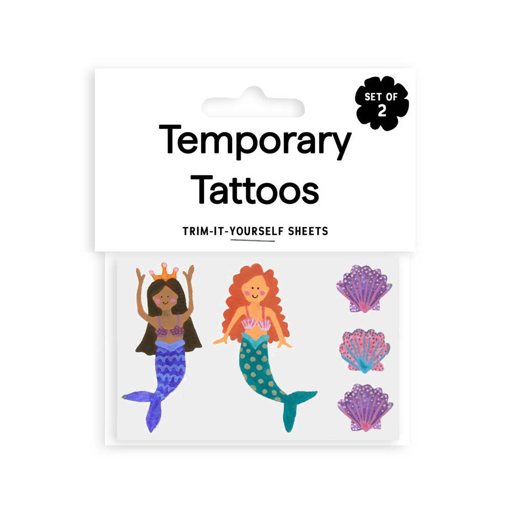 Mermaids Temporary Tattoos