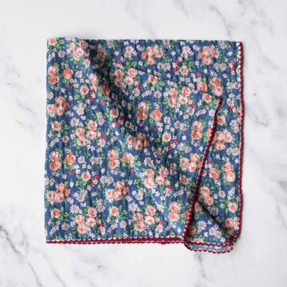 Rose Garden Cotton Scarf