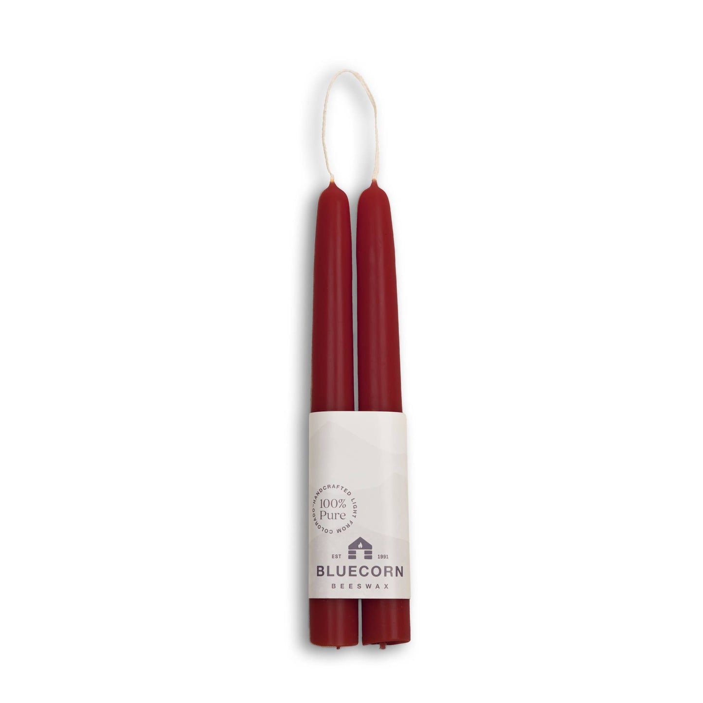 Beeswax Taper Candles – Dripless & Handmade in USA