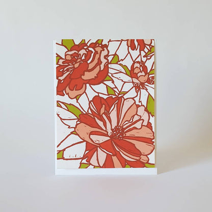 Assorted Flower Blank Note Card Set of 8 / Fine Art Greeting Cards