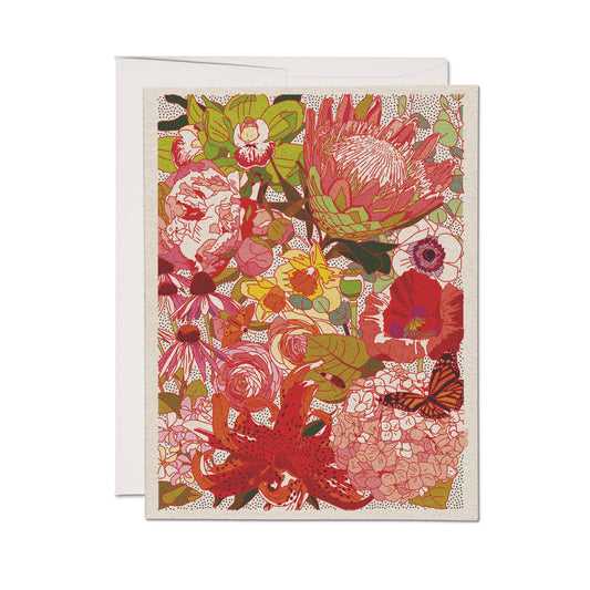 Wild Florals 4x6 Card